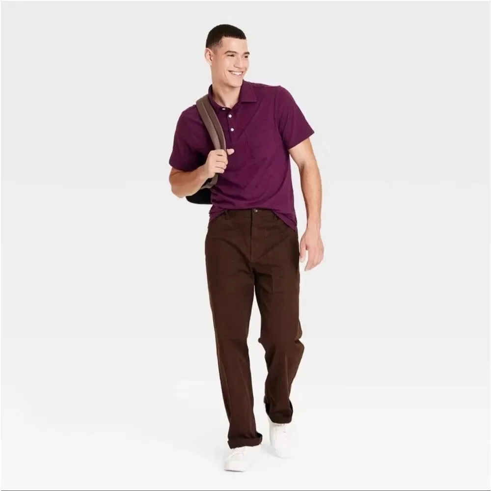 Goodfellow Men’s Brown Utility Pants Size 30x32 New